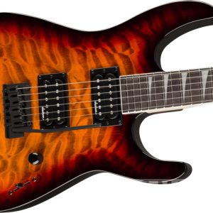 JACKSON  JS Series Dinky® JS20 DKQ 2PT, tastiera in amaranto, Transparent Tobacco