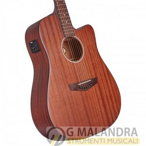 D’ANGELICO PREMIER BOWERY LS MAHOGANY SATIN ( ELETTRIFICATA )