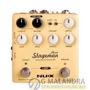 NUX NAP-5 Stageman Floor Acoustic Preamp & DI