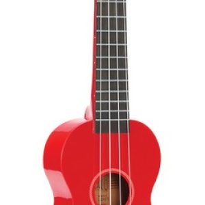 UKULELE RAINBOW ROSSO +BORSA