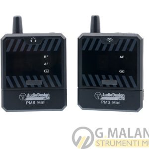 PMS Mini  Sistema In Ear Monitor Stereo Wireless UHF