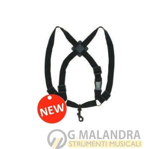RUNNER STV272 TRACOLLA PER SAX CLARINETTO E FAGOTTO CON GANCIO IN METALLO