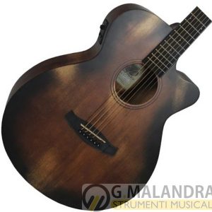 TANGLEWOOD TW-OT-2E – Chitarra acustica elettrificata – Natural Distressed Satin