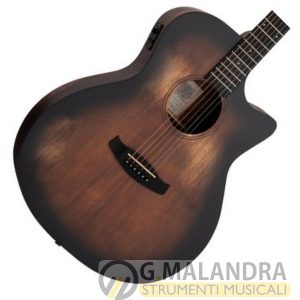 TANGLEWOOD TW-OT-4VCE – Chitarra acustica elettrificata – Natural Distressed Satin