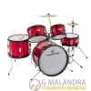 SOUNDSATION JDK100-MR Drum Set 5 pcs junior metallic red