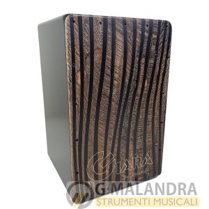 GIARA by Duende – Hidrofugo MDF Cajon – Marrone scuro con striature nere