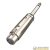 ADATTATORE AUDIO XLR FEMMINA – JACK MASCHIO 6,3 SBILANCIATO SOUNDSATION SADA06-1