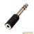 Adattatore Jack Femmina 3.5mm – Jack Maschio 6.3mm STEREO SOUNDSATION SADA034-1