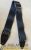 TRACOLLA MAGRABO’ Stripe SC Cotton Washed nero 8 cm terminali core nero, fibbia Recta argento 244.010M