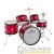 SOUNDSATION JDK100-MR Drum Set 5 pcs junior metallic red