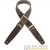 MAGRABO’ Stripe SC Cotton Washed Verde Oliva 5 cm terminali Twinkle Grigio, fibbia Recta Ottone 241.130M