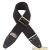 TRACOLLA MAGRABO’ mod. Stripe SC Cotton Nero 8 cm terminali Core Nero, fibbia Recta Ottone