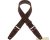 TRACOLLA MAGRABO’ mod. STRIPE SC ENTRY MARRONE 5 CM TERMINALI MARRONE SCURO FIBBIA OTTONE ANTICO 230.211M